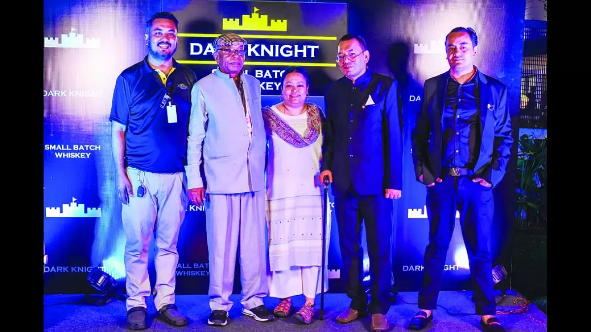 The Chairman Mr. Dani Chand with his daughter in the center Rina Chand (CFO) along with Vicky Chand (CEO), Roshan Chand (COO) towards his left and Bheeshma Chand (CMO) on his right