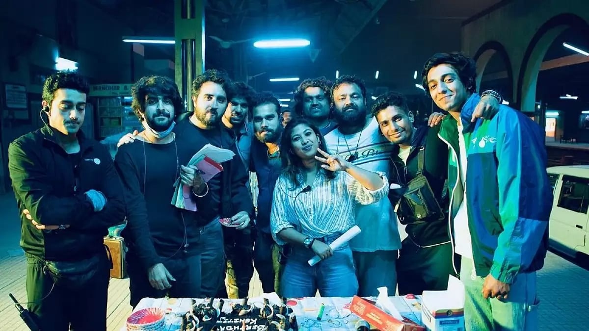 Ahaan Panday shares behind-the-scenes glimpses from the shoot of 'The Railway Men'