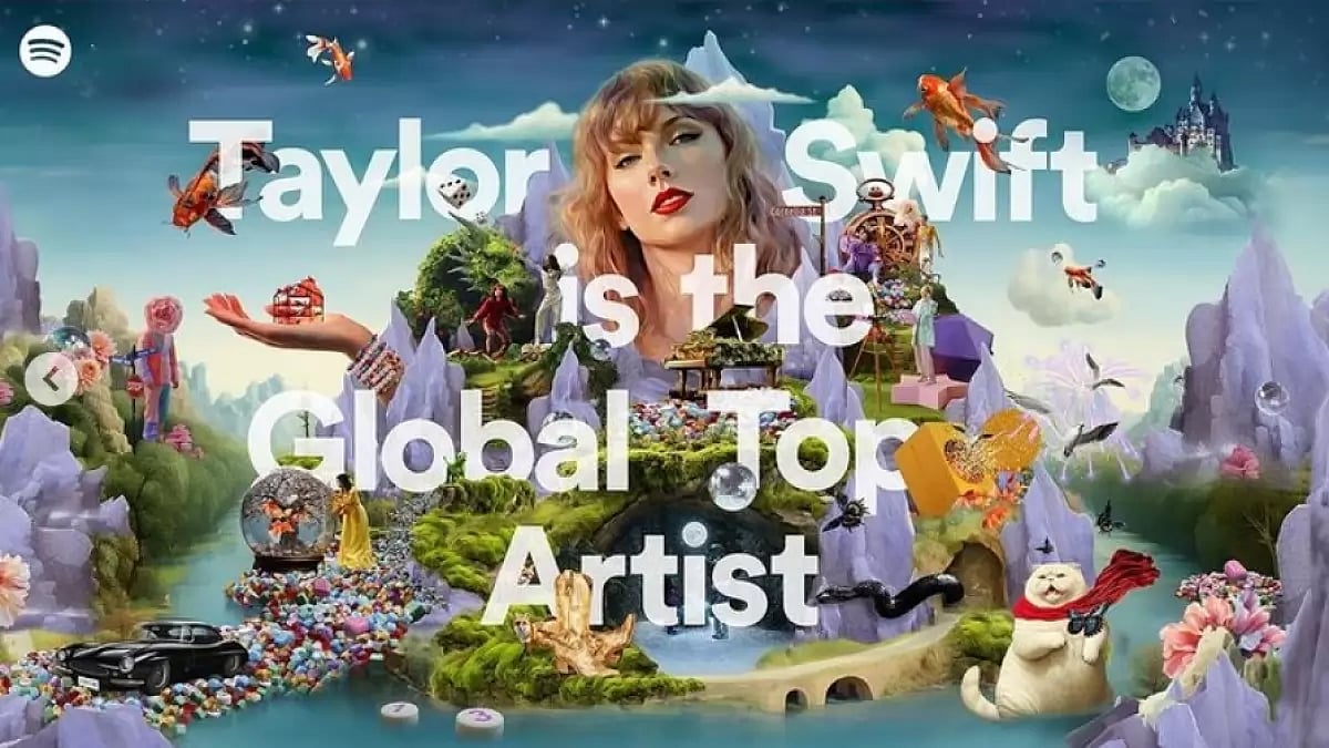 Taylor Swift Named Spotify Top Global Artist 2023