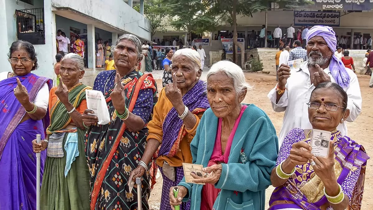 Voting for Telangana Assembly polls