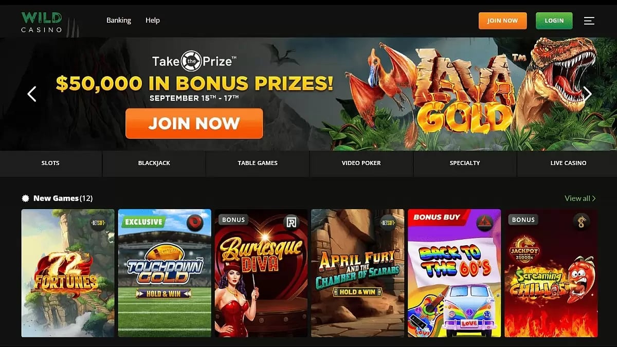 Wild Casino Sister Sites