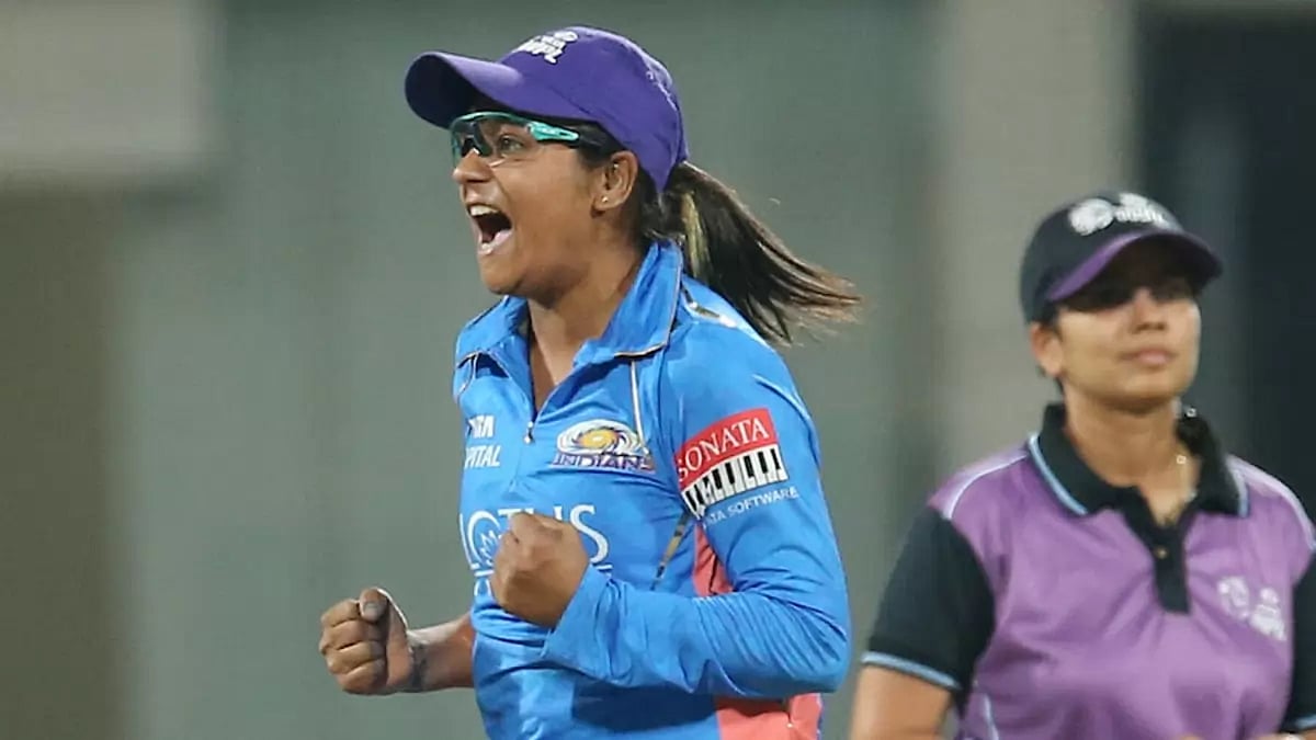 Saika Ishaque had a memorable outing with Mumbai Indians in the WPL