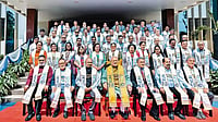 Faculty group with CP Radhakrishnan, Honb’le Governor of Jharkhand