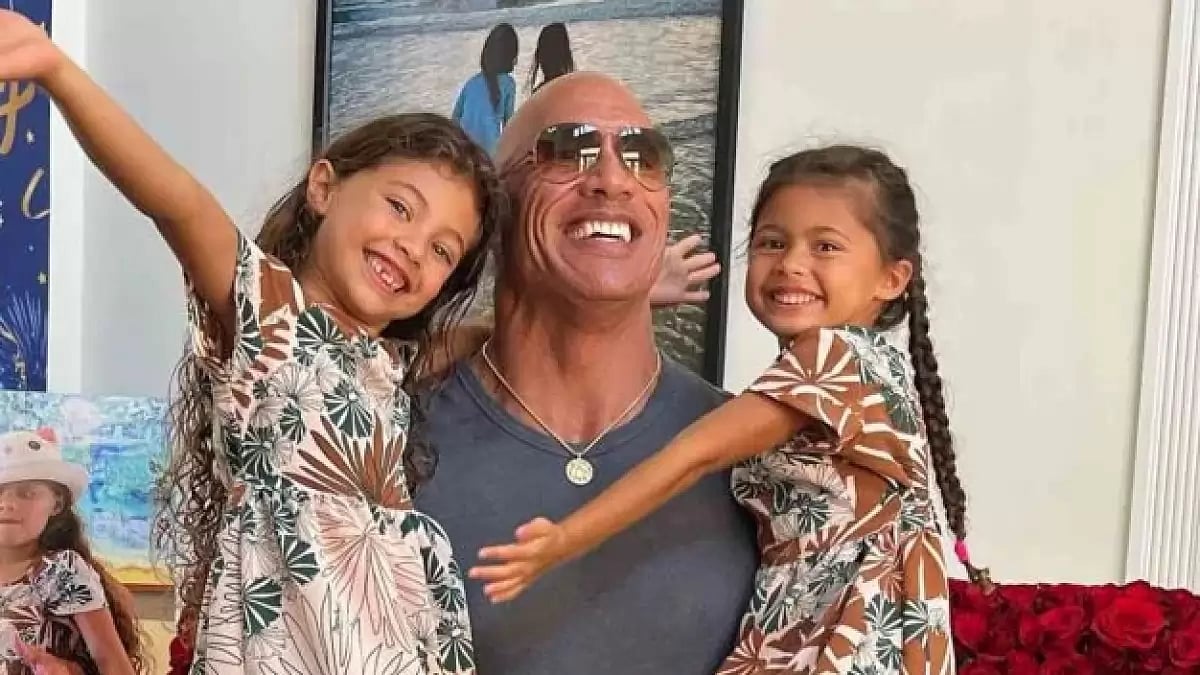 Hollywood star Dwayne Johnson