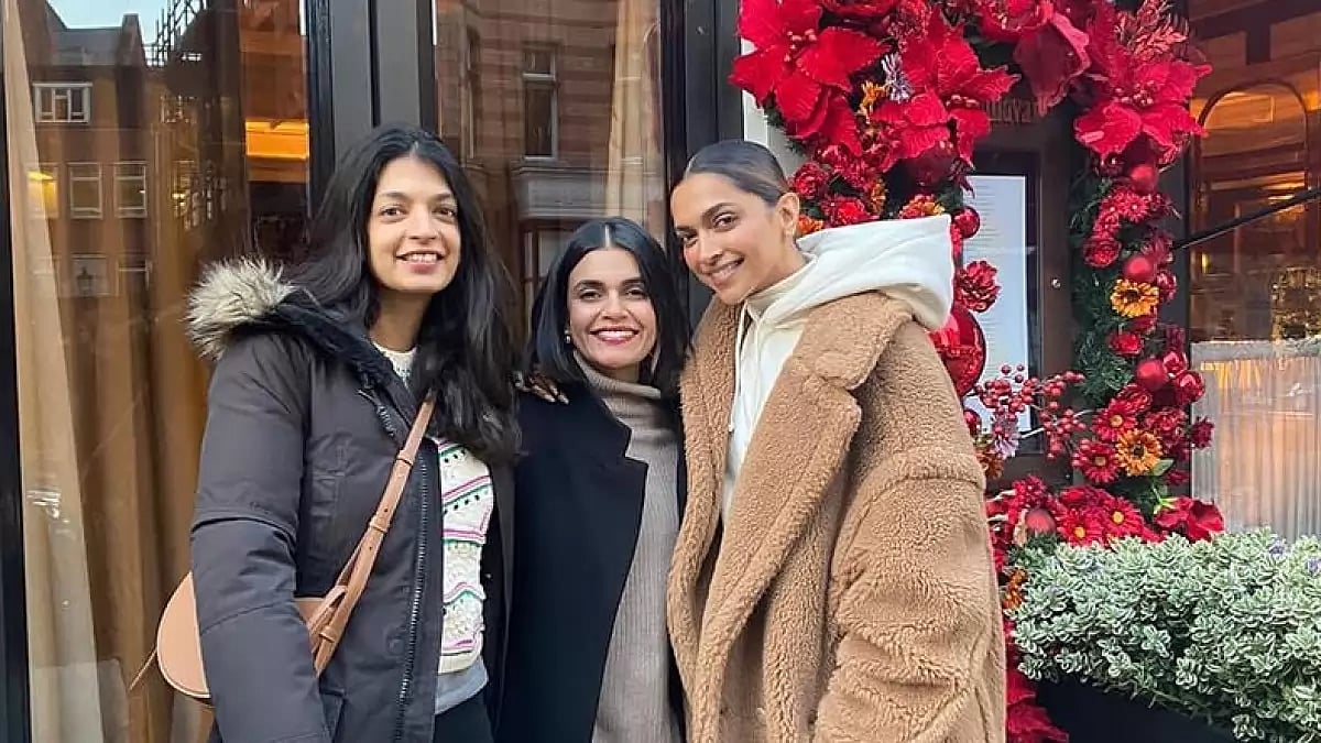 Deepika Padukone, Sneha Ramachander and Divya Narayan