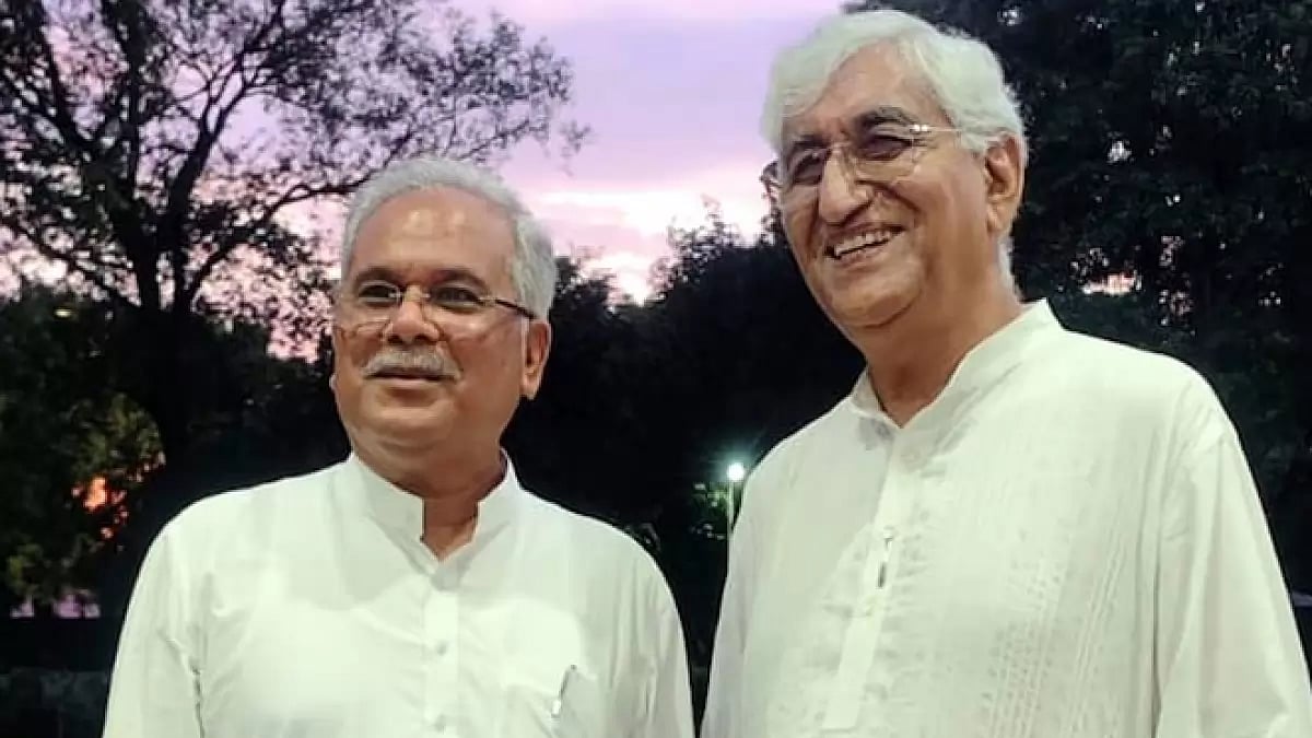 T.S. Singhdeo and Bhupesh Baghel