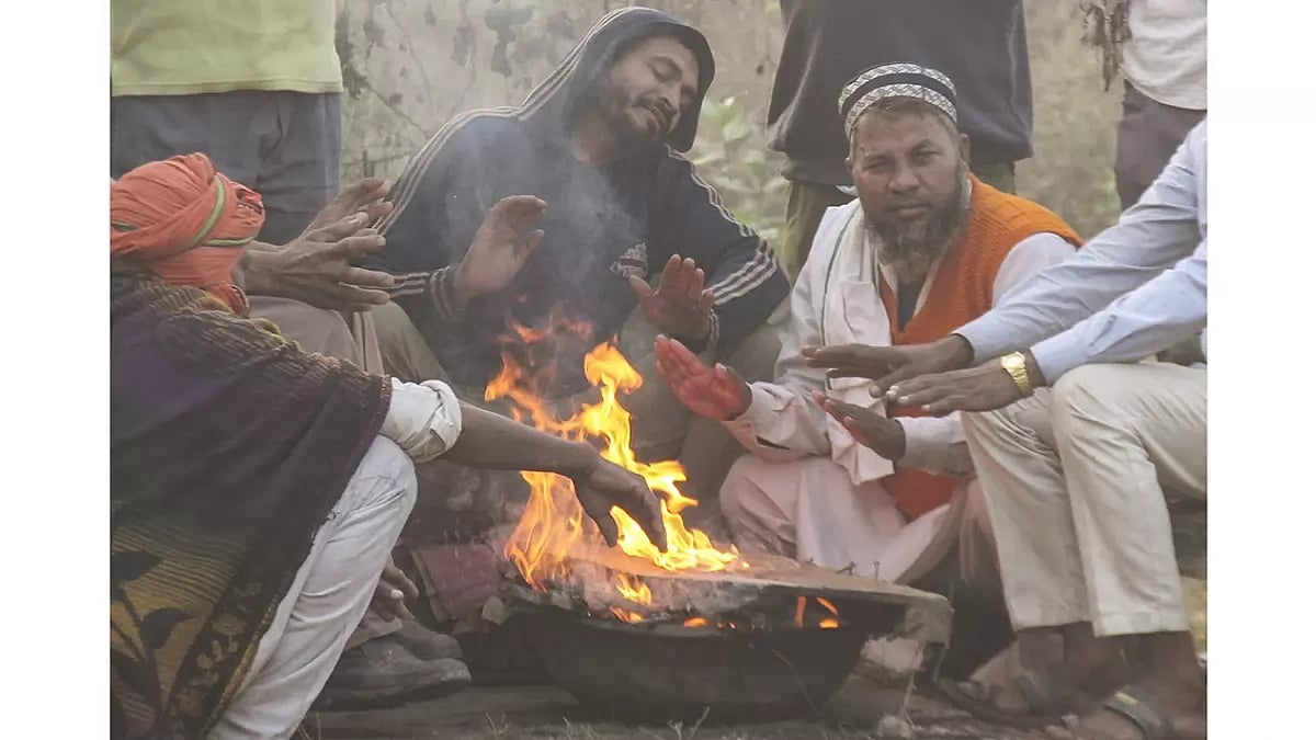 Weather: Cold winter day in Gurugram