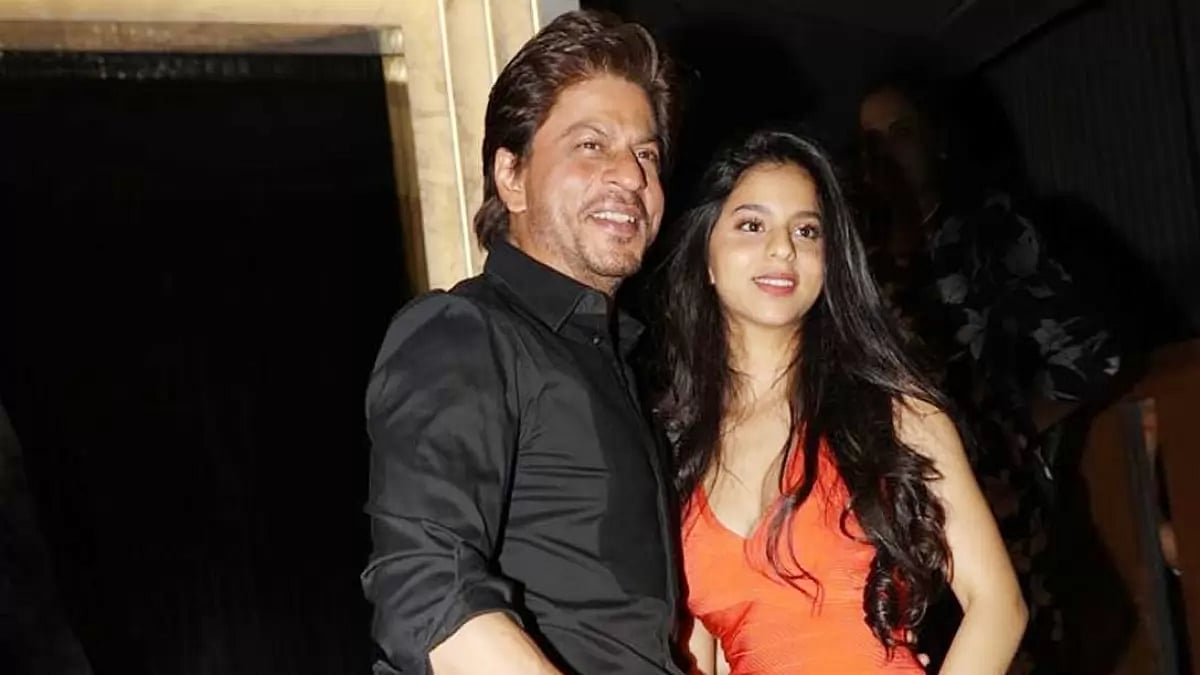 Shah Rukh Khan with Suhana Khan