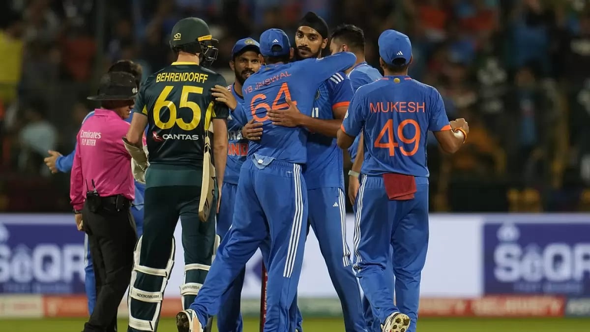 IND Vs AUS, 5th T20I at M Chinnaswamy Stadium in Bengaluru