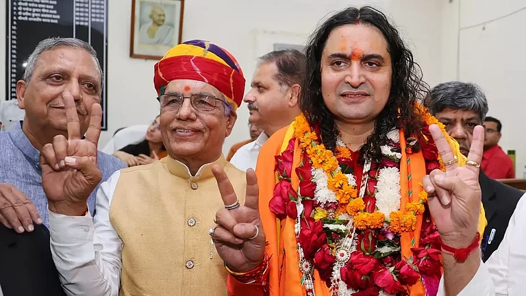 Bharatiya Janata Party (BJP) MLA Balmukund Acharya - null