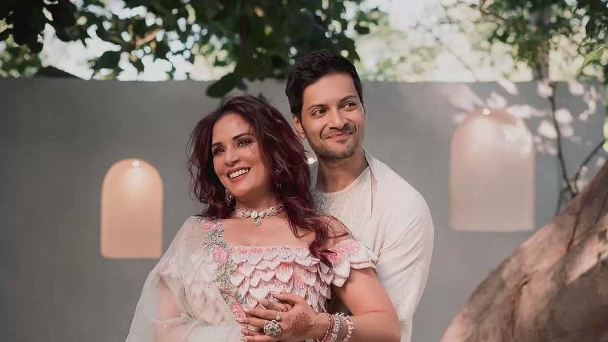 Ali Fazal and Richa Chadha