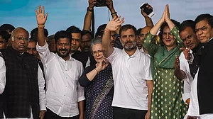 File Photo : Revanth Reddy joined the clamour for Rahul Gandhi to take up the post of the Leader of Opposition |