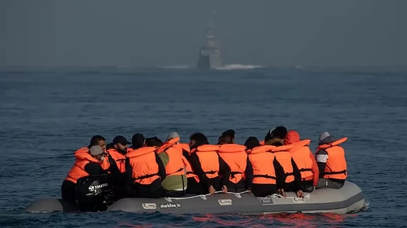 The English Channel on July 22, 2021