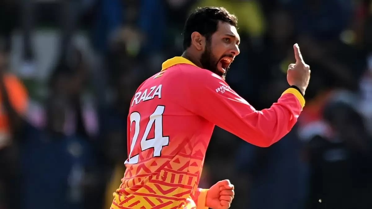 Sikandar Raza picked up three wickets and scored a half-century for Zimbabwe in the first T20I.