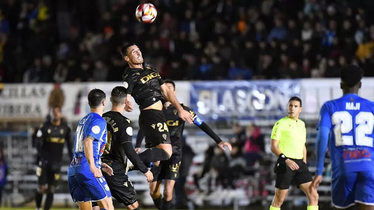 Copa Del Rey football match between Cadiz and Arandina