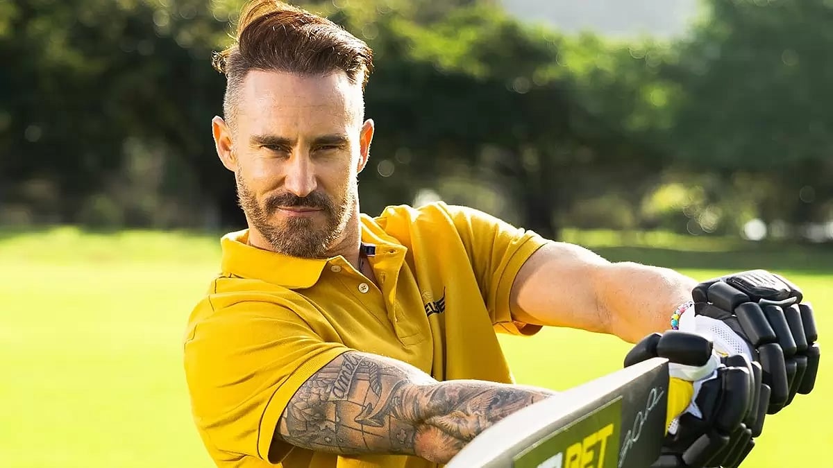 File image of Faf Du Plessis