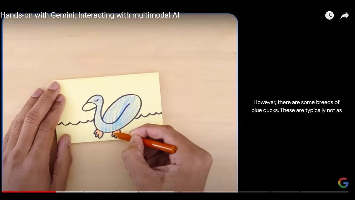 Screenshot of Gemini Demo 