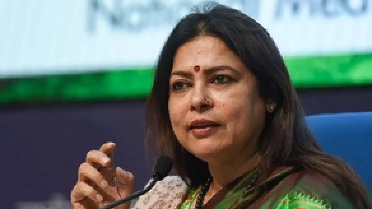Union Minister Meenakshi Lekhi 