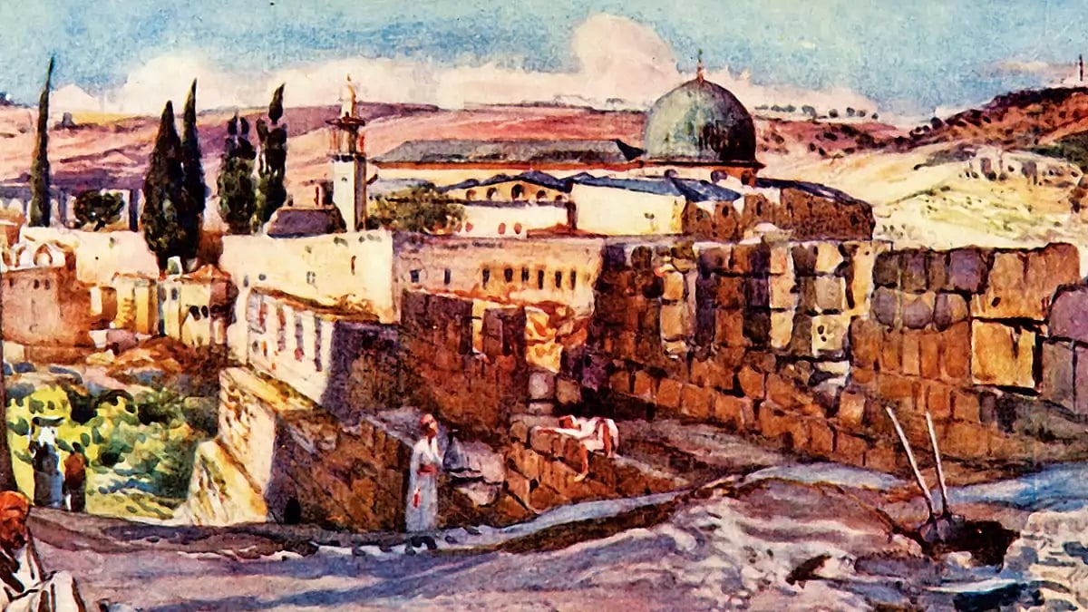 The Al-Aqsa Mosque in Jerusalem