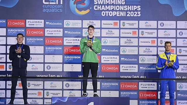 Daniel Wiffen Breaks Oldest Swimming World Record At LEN European Short Course Swimming Championships - In Pics