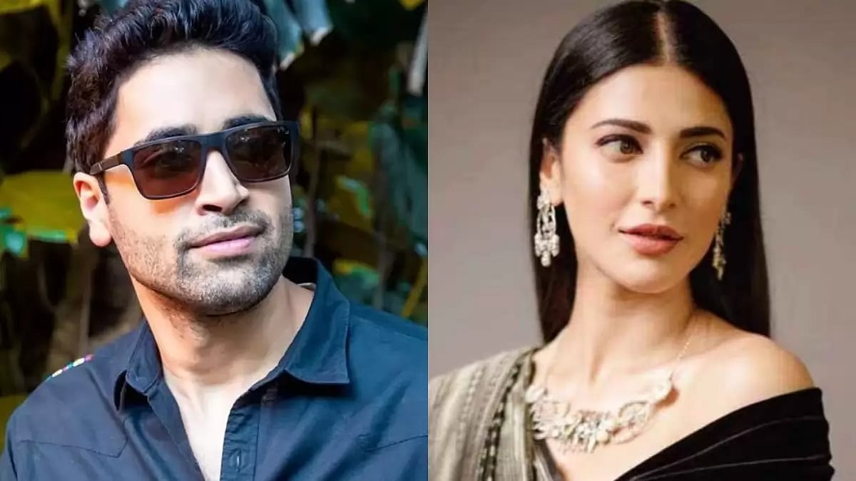 Actors Adivi Sesh and Shruti Haasan