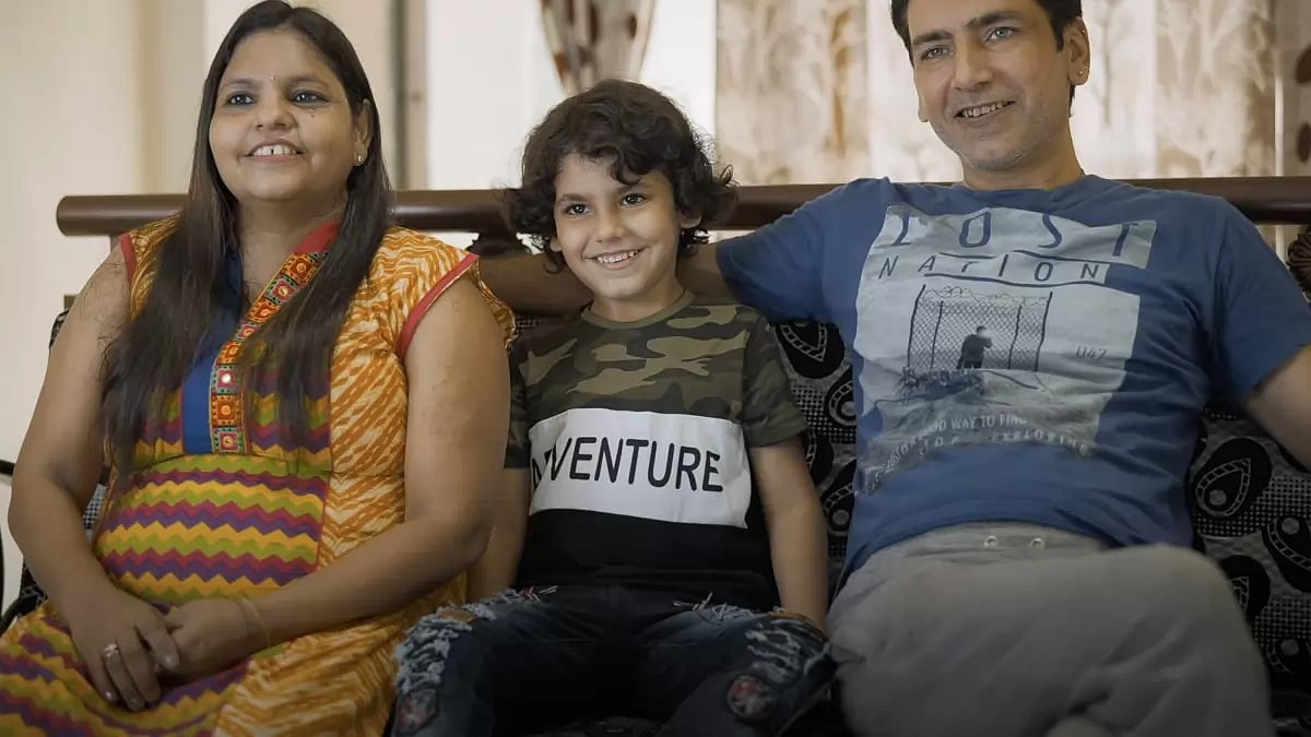 Screenshot from the trailer of 'First Act'