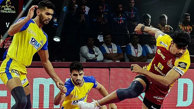 Pro Kabaddi League 2023-24: Tamil Thalaivas Pull Off Stunning Win Over Telugu Titans - Match Report