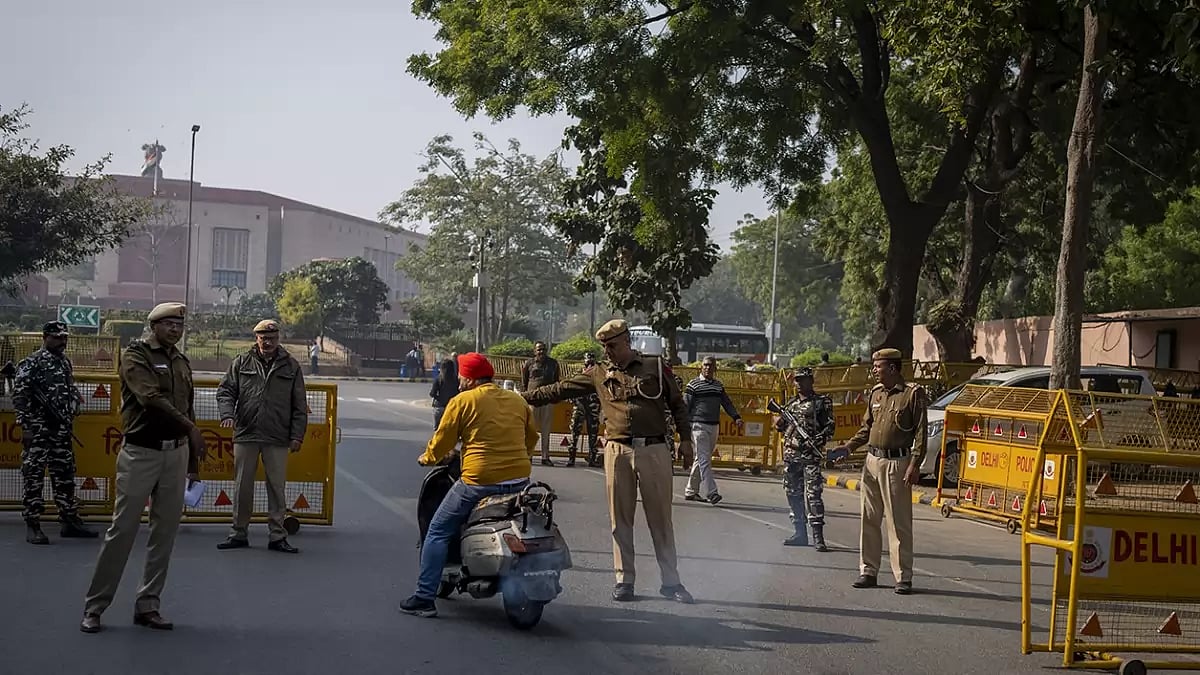 Security breach at Parliament