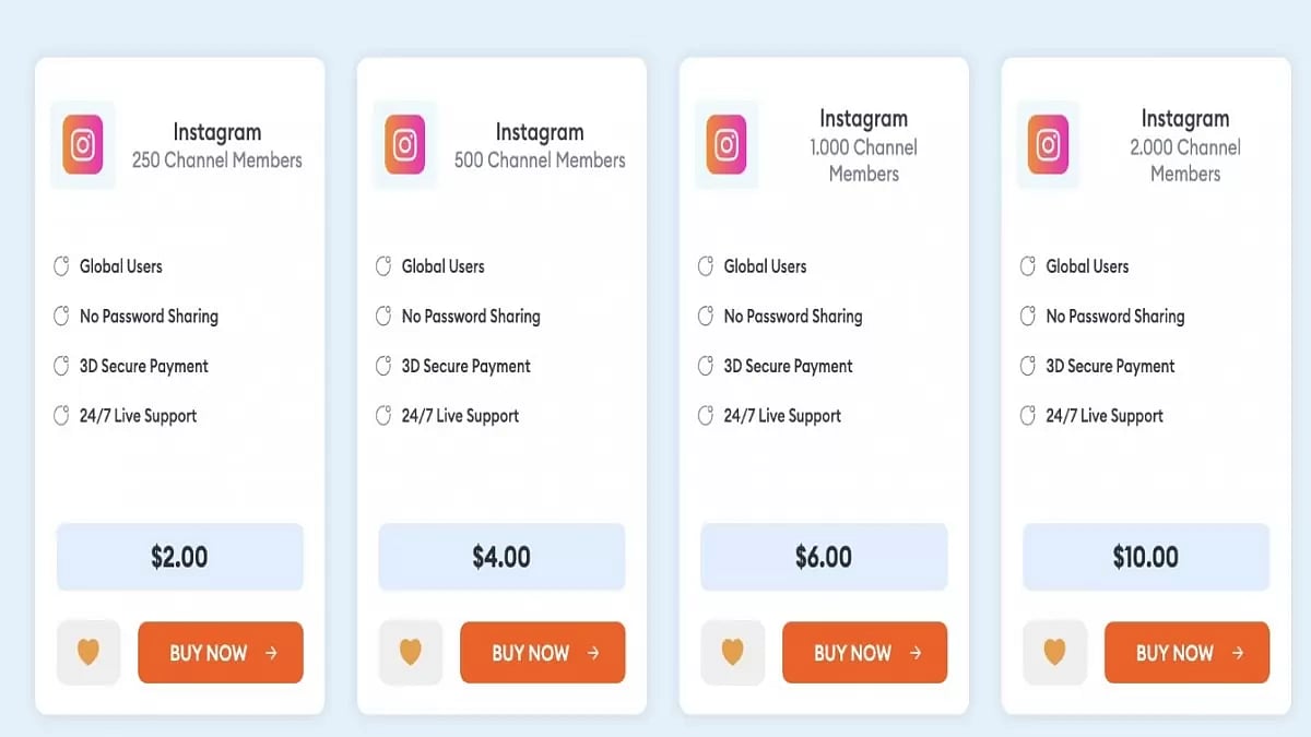Top 5 Sites To Buy Instagram Channel Members