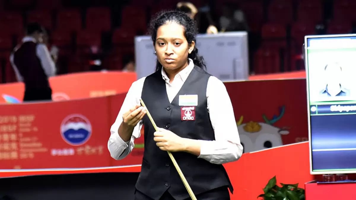 File image of Chennai cueist Anupama Ramachandran. 