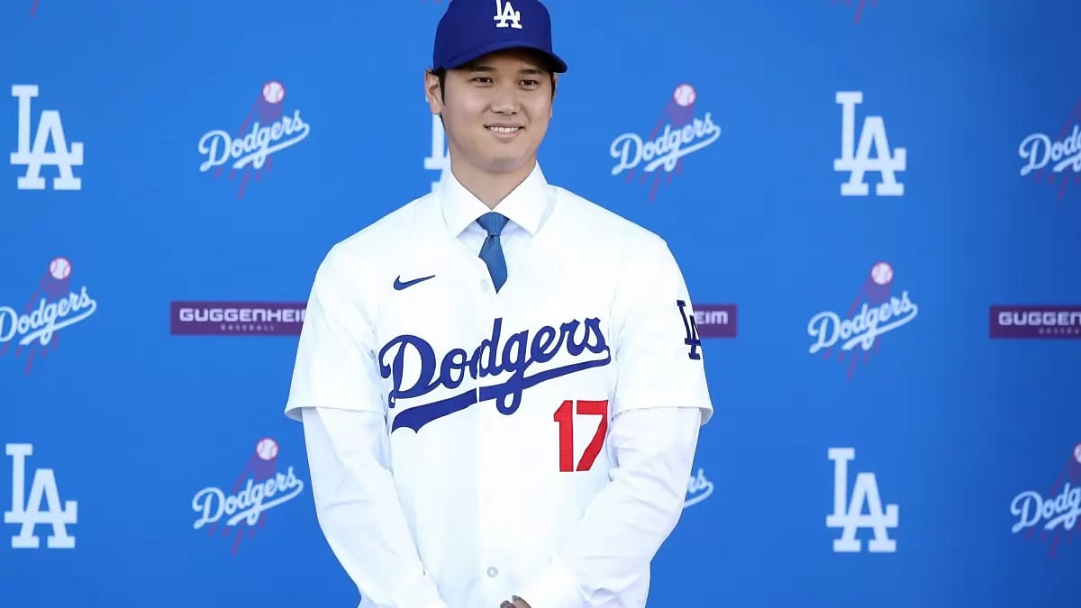 LA Dodgers player Shohei Ohtani