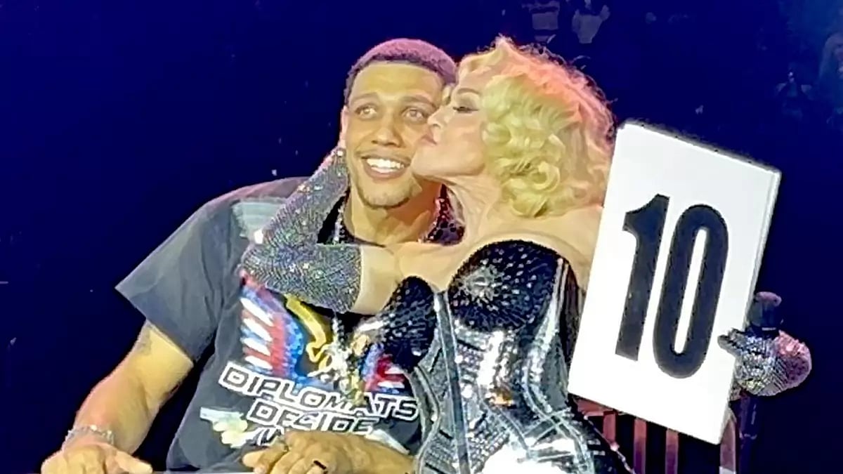 Madonna with Josh Popper