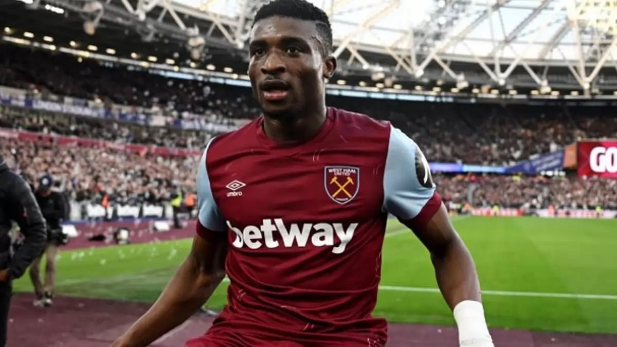 West Ham player Mohammed Kudus