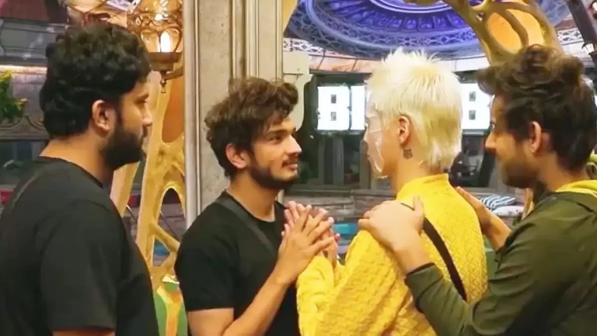 Munawar Faruqui and Aoora on Bigg Boss