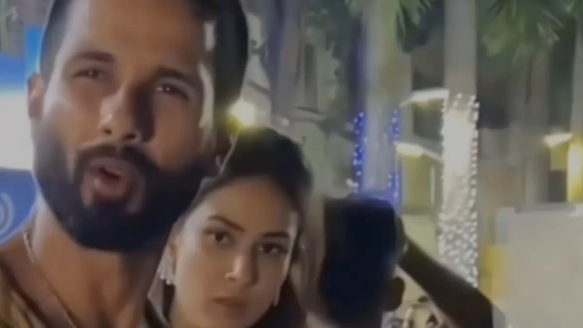 Shahid Kapoor and Mira Rajput