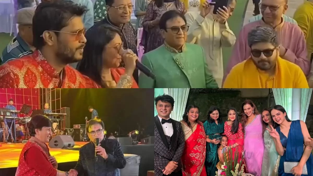Dilip Joshi's son's wedding