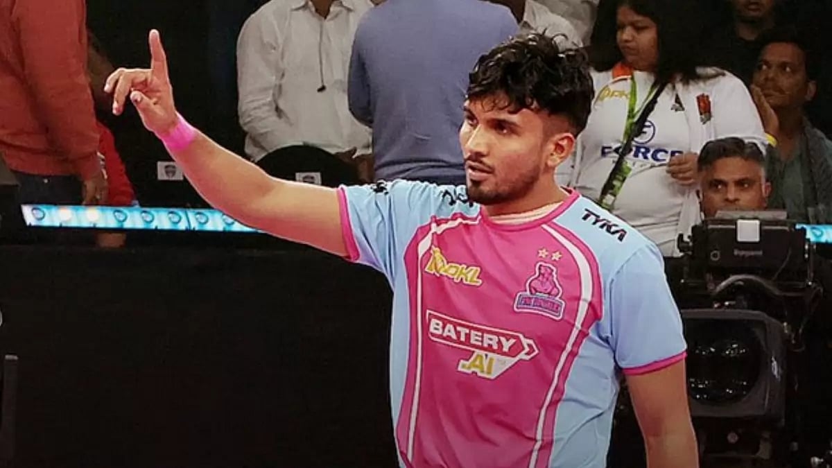 Jaipur Pink Panthers player Arjun Deshwal