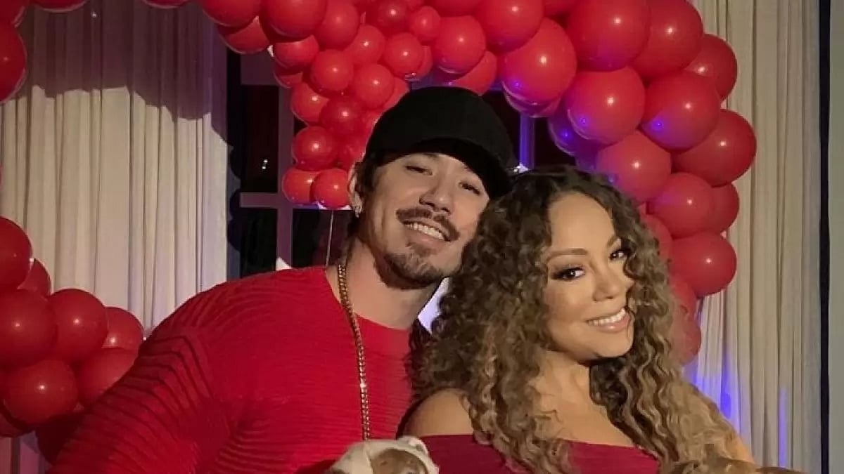 Bryan Tanaka and Mariah Carey