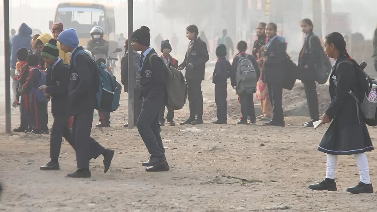 Weather: Cold day in Gurugram