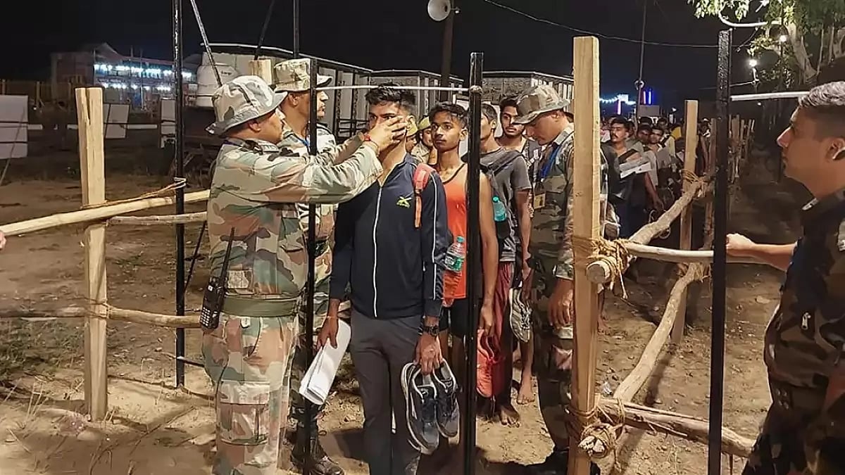 Agniveer recruitment camp - null