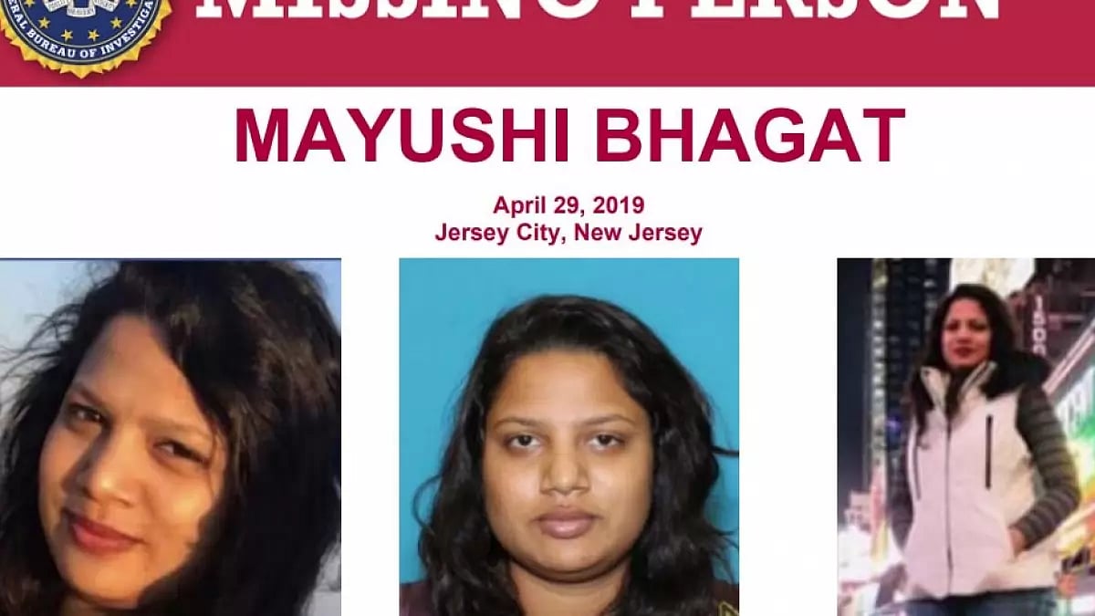 Mayushi Bhagat went missing in April 2019. 
