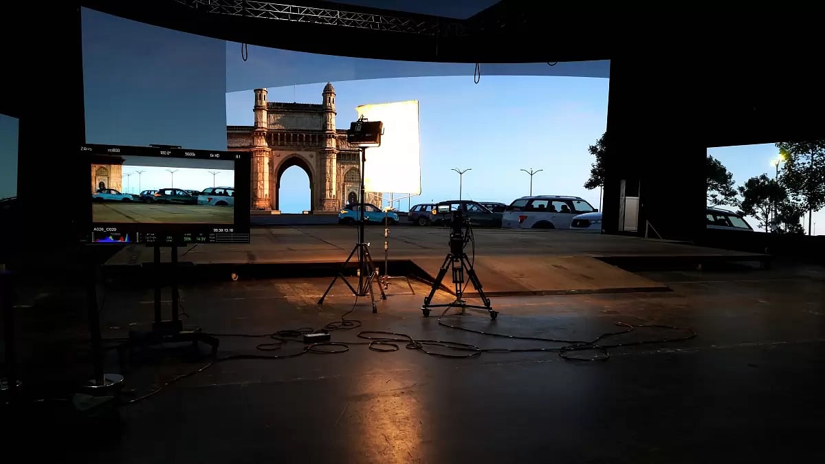 Virtual Production Stage at Annapurna Studios in Hyderabad