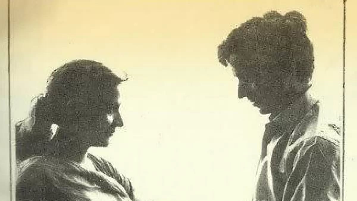 Imroze with Amrita Pritam