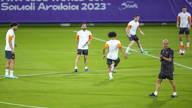 FIFA Club World Cup Final 2023: Pep Guardiola Readies His Manchester City Troops For Fluminense - In Pics