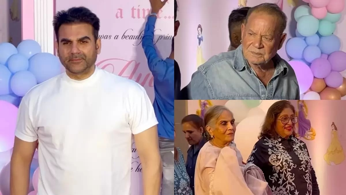 The Khan family at Ayat Sharma's birthday bash