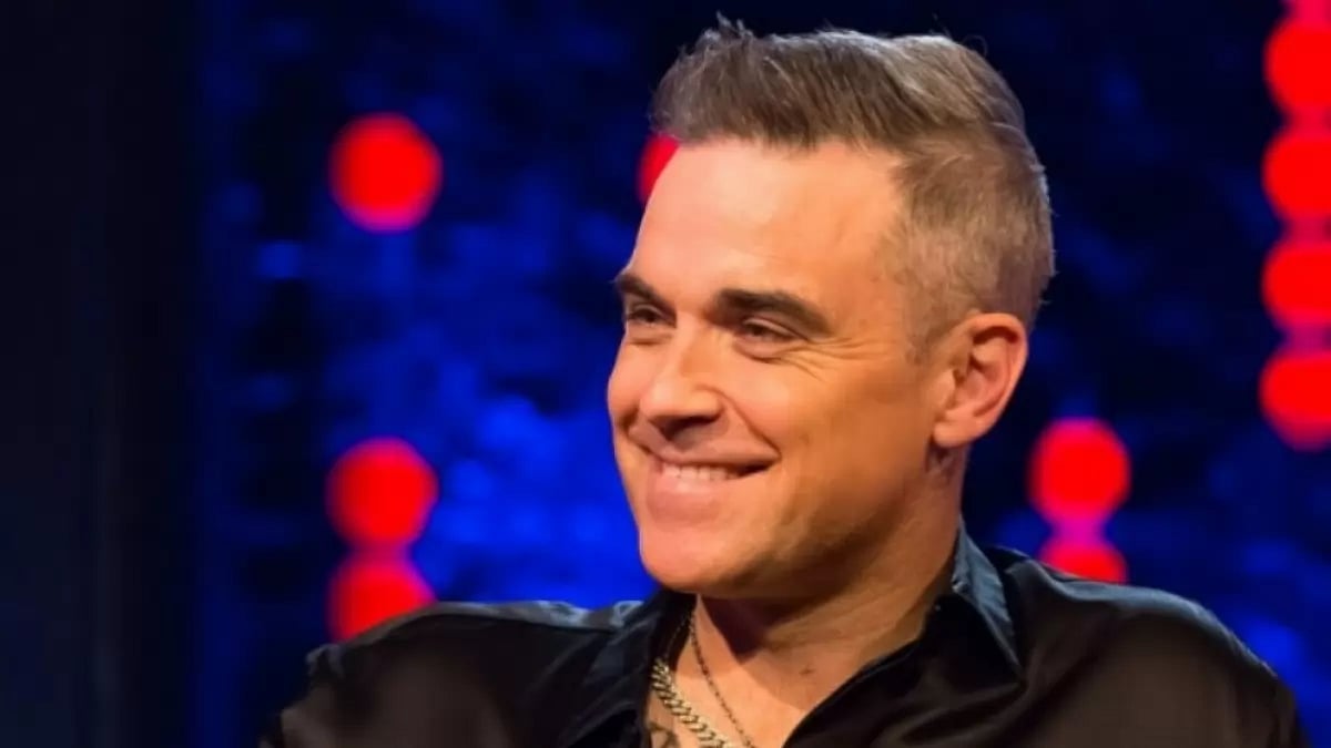 Singer Robbie Williams