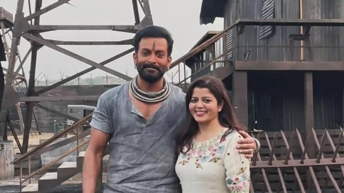 Prithviraj Sukumaran and Supriya Menon