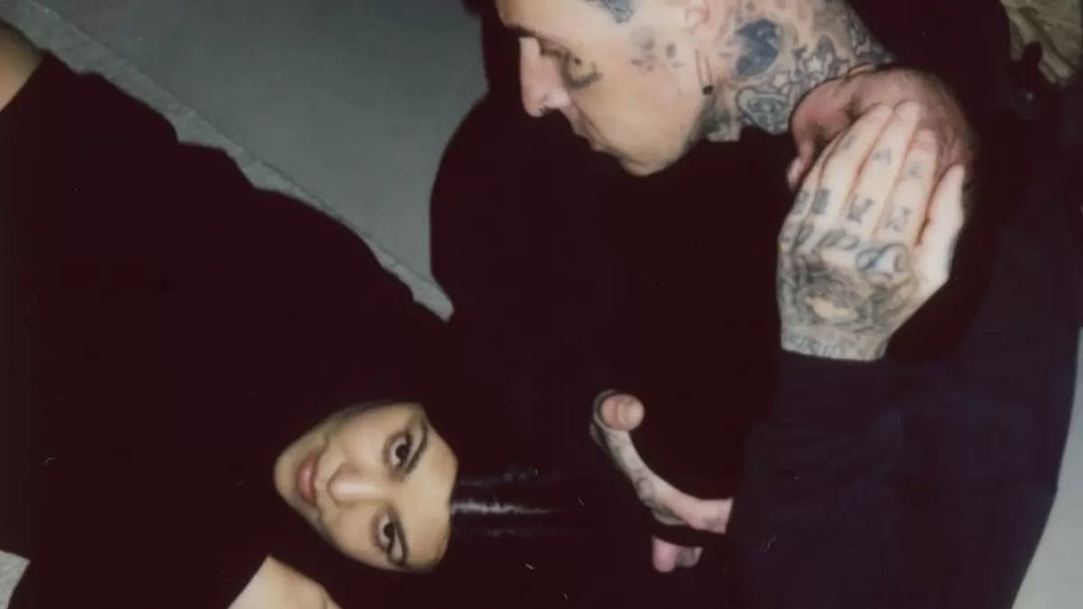 Kourtney Kardashian and Travis Barker