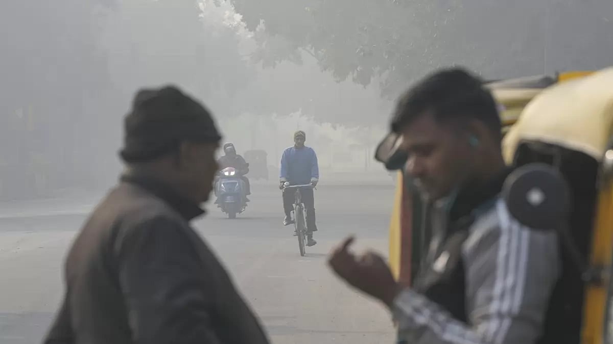 Fog in Delhi