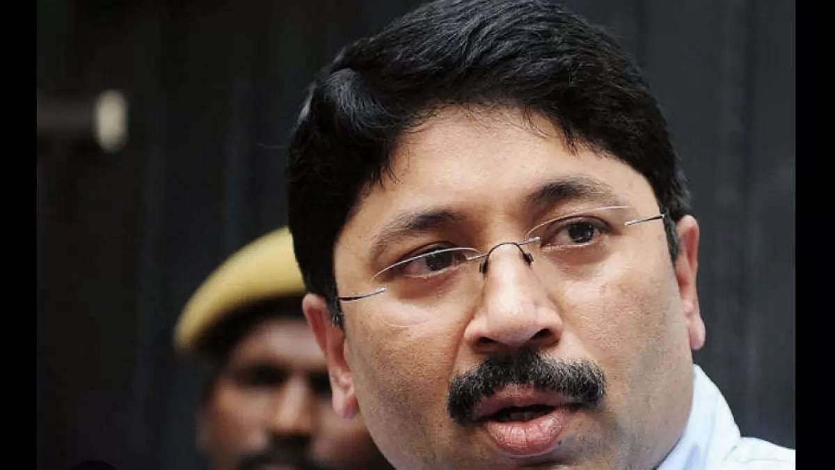 DMK MP Dayanidhi Maran.